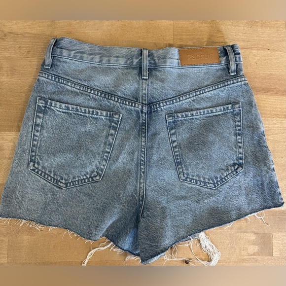 NWOT PacSun Women's high waist denim shorts - Picture 2 of 9